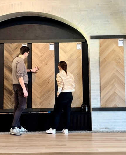 Præstegården i Glenstrup får varme og slidstærke Novego sildebensgulve