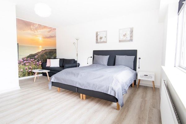 Hotelværelse med Novego Classic Grey Oak