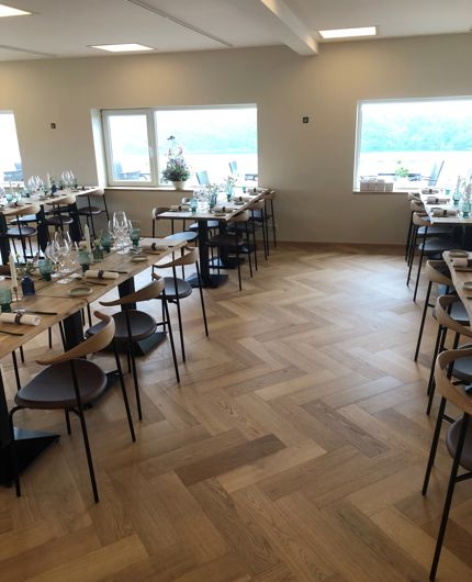 En restaurant gjort i eg