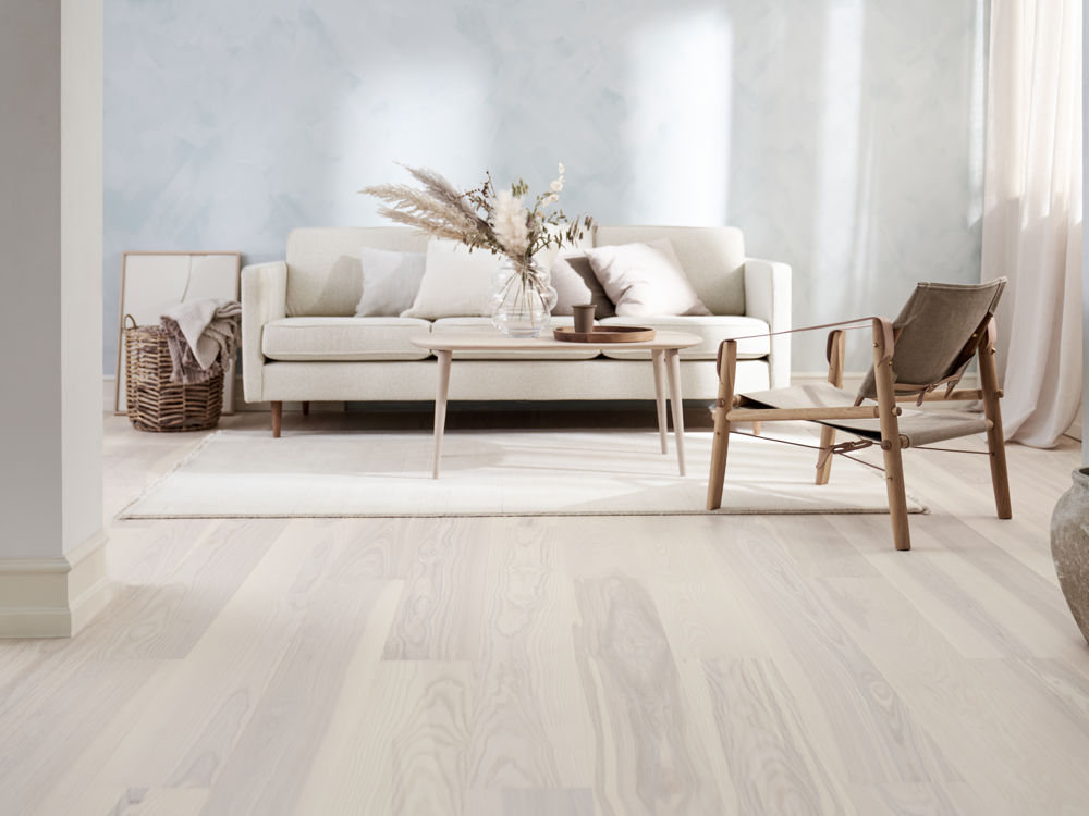 Timberman Slotsplank Ask Accent Hvid